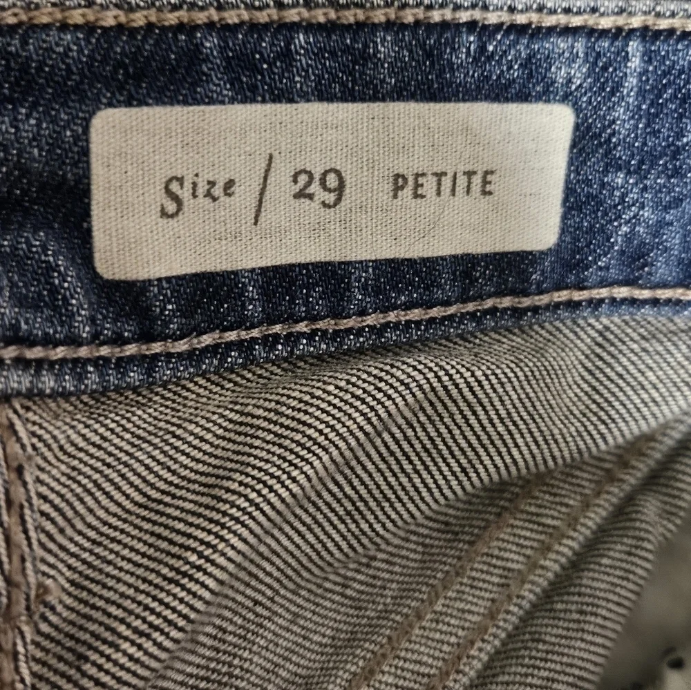 Anthropologie Pilcro and Letterpress flare sequence jeans size 29P